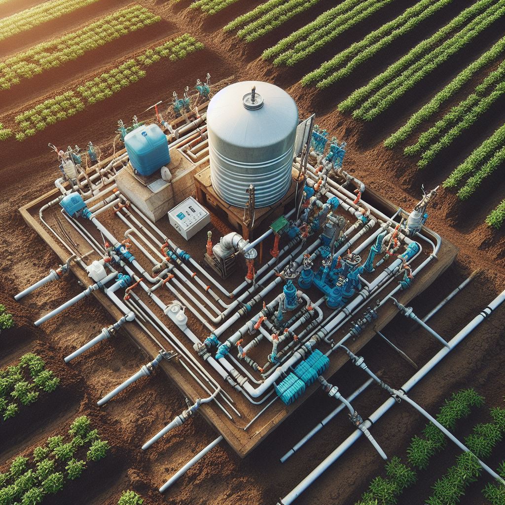 image showing an irrigation system